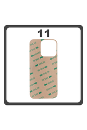 3M for iPhone 11, iPhone11 (A2221, A2111, A2223) Back Cover Adhesive Tape