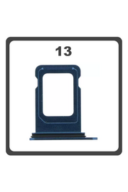 Original for Apple iPhone 13 (A2633, A2482) SIM Card Tray Blue Μπλε