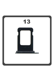 Original for Apple iPhone 13 (A2633, A2482) SIM Card Tray Black Μαύρο