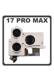 Γνήσια Original For Apple iPhone 17 Pro Max (A3526, A3257) Main Rear Back Camera Κεντρική Κάμερα 48MP + 48MP + 48MP Pulled