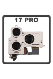 Γνήσια Original For Apple iPhone 17 Pro (A3256, A3523) Main Rear Back Camera Κεντρική Κάμερα 48MP + 48MP + 48MP Pulled
