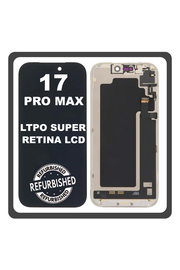iPhone 17 Pro Max, iPhone 17Pro Max(A3526, A3257) LTPO Super Retina XDR OLED Οθόνη LCD Display Screen Assembly Οθόνη + Touch Screen Digitizer Μηχανισμός Αφής Black Μαύρο (Ref By Apple) (Lifetime Warranty Για Συνεργατες B2B)