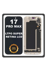 Γνήσια Original FOG Apple iPhone 17 Pro Max, iPhone 17Pro Max (A3526, A3257) LTPO Super Retina XDR OLED Display Screen Assembly Οθόνη + Touch Screen Digitizer Μηχανισμός Αφής Black Μαύρο (Lifetime Warranty Για Συνεργατες B2B)
