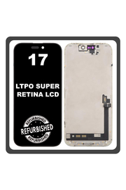 iPhone 17 (A3520, A3258) LTPO Super Retina XDR OLED Οθόνη LCD Display Screen Assembly Οθόνη + Touch Screen Digitizer Μηχανισμός Αφής Black Μαύρο (Ref By Apple) (Lifetime Warranty Για Συνεργατες B2B)