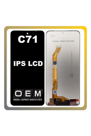 HQ OEM Συμβατό Με Realme C71 (RMX5303) IPS LCD Display Screen Assembly Οθόνη + Touch Screen Digitizer Μηχανισμός Αφής Black Μαύρο (Premium A+)