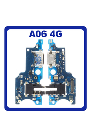 Original Γνήσια Samsung Samsung Galaxy A06 4G (SM-A065F, SM-A065F/DS) USB Type-C Charging Dock Connector Flex Sub Board, Καλωδιοταινία Υπό Πλακέτα Φόρτισης + Microphone Μικρόφωνο + Audio Jack Θύρα Ακουστικών GH81-26450A (Service Pack By Samsung)