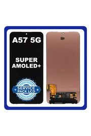 Γνήσια Original Samsung Galaxy A57 5G (SM-A576B, SM-A576B/DS) Super AMOLED+ LCD Display Screen Assembly Οθόνη + Touch Screen Digitizer Μηχανισμός Αφής Black Μαύρο GH82-39283A (Service Pack By Samsung)