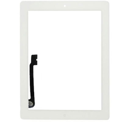 HQ OEM for iPad 3/4 Touch Screen DIgitizer Μηχανισμός Αφής Τζάμι White (Grade AAA+++)