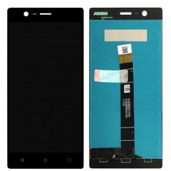 OEM HQ Nokia 3, Nokia3 (TA-1020) Dual Sim (TA-1032) LCD Display Screen Οθόνη + Touch Screen Digitizer Μηχανισμός Αφής Black​ (Grade AAA+++)