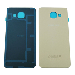 Original Samsung Galaxy A3 2016 A310 Battery cover Καπάκι Μπαταρίας Gold GH82-11093A