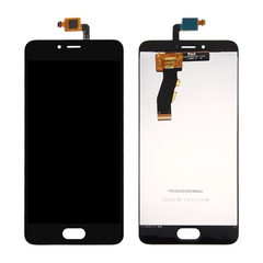 OEM HQ Meizu M5s / Meilan 5s M612H M612M LCD Display Screen Οθόνη + Touch Screen Digitizer Μηχανισμός Αφής Black