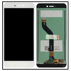HQ OEM Huawei P8 lite 2017,  P9 lite 2017 (PRA-LA1 PRA-LX1 PRA-LX3) Honor 8 lite, Οθόνη Lcd Screen + Μηχανισμός Αφής Touch Screen Digitizer White (Grade AAA+++)