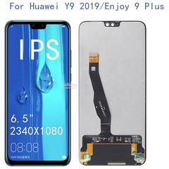 HQ OEM Huawei Y9 2019 (JKM-L23 JKM-LX3) LCD Display Screen Οθόνη + Touch Screen Digitizer Μηχανισμός Αφής Black (Grade AAA+++)