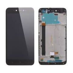 Γνήσιο Original Xiaomi Redmi Note 5A Prime Lcd Screen Display Οθόνη + Touch Screen Digitizer Μηχανισμός Αφής + Πλαισο Frame Black