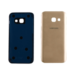 OEM HQ Samsung Galaxy A3 2017 SM-A320F A320 Battery cover Καπάκι Μπαταρίας Gold