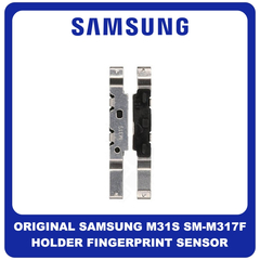 Γνήσια Original Samsung Galaxy M31s, Galaxy M 31s (SM-M317F, SM-M317F/DS) Holder Fingerprint Sensor​ Βάση Δαχτυλικού Αποτυπώματος GH98-45844A (Servise Pack By Samsung)