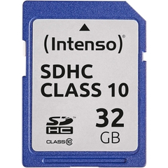 Intenso Κάρτα Μνήμης Sdhc 32 gb  Class 10 Μπλε