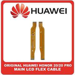 Γνήσια Original Huawei Honor 20 (YAL-L21, YAL-AL00) Honor 20 Pro (YAL-AL10, YAL-L41), Main LCD Flex Cable Καλωδιοταινία Οθόνης 03026EFP (Service Pack By Huawei)
