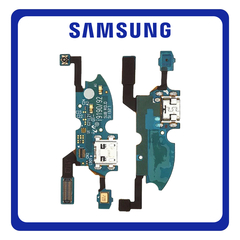 Γνήσια Original Samsung Galaxy S4 mini I9195I (GT-I9195) MicroUSB Charging Dock Connector Flex Sub Board, Καλωδιοταινία Υπό Πλακέτα Φόρτισης + Microphone Μικρόφωνο Pulled​