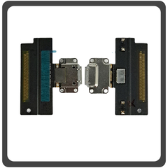 HQ OEM Συμβατό Για Apple iPad Air (2019) (A2153, A2123, A2154) Charging Dock Connector Lightning Flex Καλωδιοταινία Κονέκτορας Φόρτισης Gray Γκρι (Grade AAA+++)