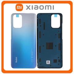 Γνήσια Original Xiaomi Redmi Note 10S (M2101K7BG, M2101K7BI) Rear Back Battery Cover Πίσω Καπάκι Πλάτη Μπαταρίας Ocean Blue Μπλε 55050000YZ9T 55050000Z49T (Service Pack By Xiaomi)
