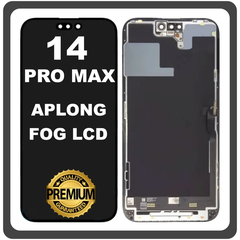 Original Fog For Apple iPhone 14 Pro Max, iPhone 14 ProMax (A2894, A2651) APLONG LCD Display Screen Assembly Οθόνη + Touch Screen Digitizer Μηχανισμός Αφής Black Μαύρο (0% Defective Returns)