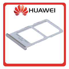 Γνήσια Original Huawei P40 lite (JNY-L21A, JNY-L01A) SIM Card Tray + Micro SD Tray Sakura Pink Ροζ 51661PSK (Service Pack By Huawei)