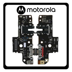 Γνήσια Original Motorola Moto G50 (XT2137-1, XT2137-2) USB Type-C Charging Dock Connector Flex Sub Board, Καλωδιοταινία Υπό Πλακέτα Φόρτισης + Microphone Μικρόφωνο + Audio Jack Θύρα Ακουστικών 5P68C18408 (Service Pack By Motorola)