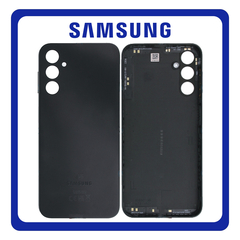 Γνήσια Original Samsung Galaxy A14 5G, Galaxy A 14 5G (SM-A146B, SM-A146B/DS) Rear Back Battery Cover Πίσω Καπάκι Πλάτη Μπαταρίας Black Μαύρο GH81-23637A (Service Pack By Samsung)