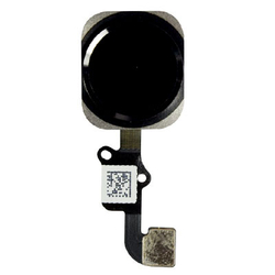 HQ OEM iPhone 6 & 6 Plus &Kappa;&epsilon;&nu;&tau;&rho;&iota;&kappa;ό &Kappa;&omicron;&upsilon;&mu;&pi;ί Home Button + Flex Cable Black