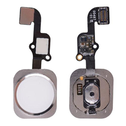 HQ OEM iPhone 6S & 6S plus &Kappa;&epsilon;&nu;&tau;&rho;&iota;&kappa;ό &Kappa;&omicron;&upsilon;&mu;&pi;ί Home button Flex cable Silver White