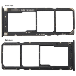 &Gamma;&nu;ή&sigma;&iota;&omicron; Original Xiaomi Redmi 6 Pro, Redmi6 Pro Mi A2 Lite, MiA2 Lite (M1805D1SG) Sim Card Tray &Theta;ή&kappa;&eta; &kappa;ά&rho;&tau;&alpha;&sigmaf; Black &Mu;&alpha;ύ&rho;&omicron; (Service Pack By Xiaomi)