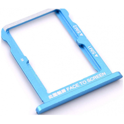 &Gamma;&nu;ή&sigma;&iota;&omicron; Original Xiaomi Mi A2 Sim Card Tray &Theta;ή&kappa;&eta; &kappa;ά&rho;&tau;&alpha;&sigmaf; Blue &Mu;&pi;&lambda;έ