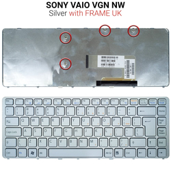 &Pi;&lambda;&eta;&kappa;&tau;&rho;&omicron;&lambda;ό&gamma;&iota;&omicron; Sony Vaio vgn nw White Frame uk
