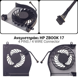 &Alpha;&nu;&epsilon;&mu;&iota;&sigma;&tau;&eta;&rho;ά&kappa;&iota; hp Zbook 17 g1