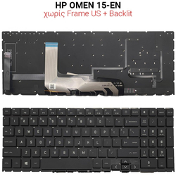 &Pi;&lambda;&eta;&kappa;&tau;&rho;&omicron;&lambda;ό&gamma;&iota;&omicron; hp Omen 15-en no Frame us + Backlit