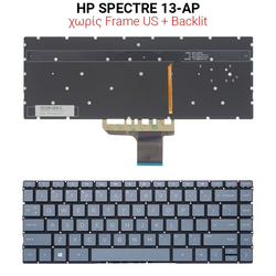 &Pi;&lambda;&eta;&kappa;&tau;&rho;&omicron;&lambda;ό&gamma;&iota;&omicron; hp Spectre 13-ap no Frame us + Backlit