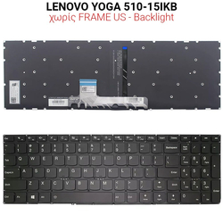 &Pi;&lambda;&eta;&kappa;&tau;&rho;&omicron;&lambda;ό&gamma;&iota;&omicron; Lenovo Yoga 510-15ikb no Frame us + Backlight