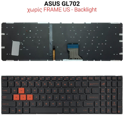 &Pi;&lambda;&eta;&kappa;&tau;&rho;&omicron;&lambda;ό&gamma;&iota;&omicron; Asus Gl702 no Frame us + Backlight