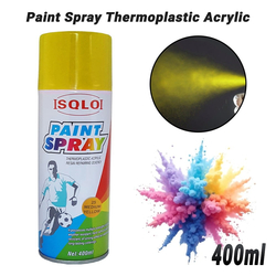 Paint Spray Thermoplastic Acrylic (25.medium Yellow)