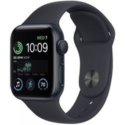 Apple Watch se (Gen 2) 40mm Midnight Aluminium Midnight Sport Band m/l + Cellular eu