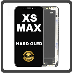 HQ OEM &Sigma;&upsilon;&mu;&beta;&alpha;&tau;ό &Gamma;&iota;&alpha; Apple iPhone XS Max, iPhone XSMax (A1921, A2101) GX Hard OLED Super Retina LCD Display Screen &Omicron;&theta;ό&nu;&eta; + Touch Screen Digitizer &Mu;&eta;&chi;&alpha;&nu;&iota;&sigma;&mu;ό&sigmaf; &Omicron;&theta;ό&nu;&eta; &Alpha;&phi;ή&sigmaf; Black &Mu;&alpha;ύ&rho;&omicron; (Grade AAA+++)