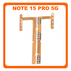 &Gamma;&nu;ή&sigma;&iota;&omicron; Original ​Xiaomi Redmi Note 15 Pro 5G (25060RABDG, 25080RABDG) Power Key Flex Cable On/Off + Volume Key Buttons &Kappa;&alpha;&lambda;&omega;&delta;&iota;&omicron;&tau;&alpha;&iota;&nu;ί&alpha; &Pi;&lambda;ή&kappa;&tau;&rho;&omega;&nu; &Epsilon;&kappa;&kappa;ί&nu;&eta;&sigma;&eta;&sigmaf; + Έ&nu;&tau;&alpha;&sigma;&eta;&sigmaf; Ή&chi;&omicron;&upsilon; ​(Service Pack by Xiaomi)