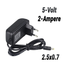 Τροφοδοτικό 2.5 x 0.7 (5v 2a)