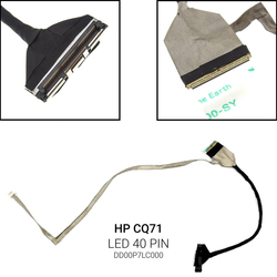 Καλωδιοταινία Οθόνης για hp Cq71 g71 Cq61 Type a (Καλώδιο Κάμερας Μακρύ)