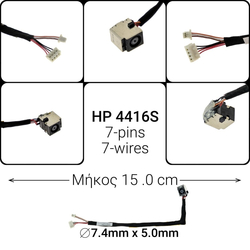 Dc Jack hp 4416s
