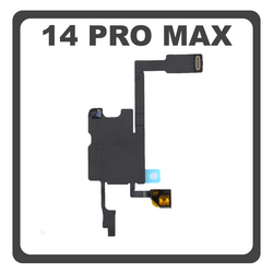 &Gamma;&nu;ή&sigma;&iota;&alpha; Original For Apple iPhone 14 Pro Max (A2894, A2651, A2893, A2895, A2896), Proximity Sensor Flex + Microphone Pulled​, Proximity Sensor Flex Cable &Kappa;&alpha;&lambda;&omega;&delta;&iota;&omicron;&tau;&alpha;&iota;&nu;ί&alpha; &Alpha;&iota;&sigma;&theta;&eta;&tau;ή&rho;&alpha;&sigmaf; &Epsilon;&gamma;&gamma;ύ&tau;&eta;&tau;&alpha;&sigmaf; + Microphone &Mu;&iota;&kappa;&rho;ό&phi;&omega;&nu;&omicron; Pulled