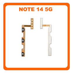 HQ OEM Xiaomi Redmi Note 14 5G (24094RAD4G), Power Key Flex Cable On/Off + Volume Key Buttons &Kappa;&alpha;&lambda;&omega;&delta;&iota;&omicron;&tau;&alpha;&iota;&nu;ί&alpha; &Pi;&lambda;ή&kappa;&tau;&rho;&omega;&nu; &Epsilon;&kappa;&kappa;ί&nu;&eta;&sigma;&eta;&sigmaf; + Έ&nu;&tau;&alpha;&sigma;&eta;&sigmaf; Ή&chi;&omicron;&upsilon; (Premium A+)