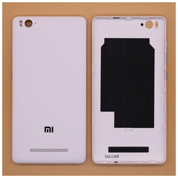 HQ OEM Xiaomi MI4C Mi4C Back Battery cover &Kappa;&alpha;&pi;ά&kappa;&iota; &Mu;&pi;&alpha;&tau;&alpha;&rho;ί&alpha;&sigmaf; White