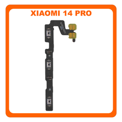 HQ OEM &Sigma;&upsilon;&mu;&beta;&alpha;&tau;ό &Mu;&epsilon; Xiaomi 14 Pro 5G (23116PN5BC) Power Key Flex Cable On/Off + Volume Key Buttons &Kappa;&alpha;&lambda;&omega;&delta;&iota;&omicron;&tau;&alpha;&iota;&nu;ί&alpha; &Pi;&lambda;ή&kappa;&tau;&rho;&omega;&nu; &Epsilon;&kappa;&kappa;ί&nu;&eta;&sigma;&eta;&sigmaf; + Έ&nu;&tau;&alpha;&sigma;&eta;&sigmaf; Ή&chi;&omicron;&upsilon; (Premium A+)